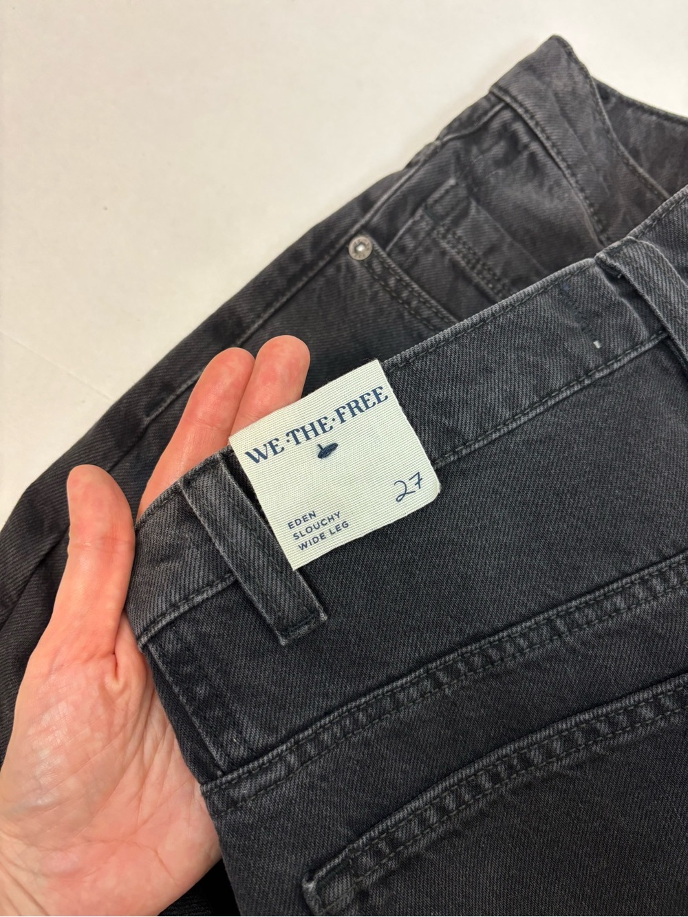 Free People Eden High Slouchy Flare Jeans in 11th Hour Size 27 - Picture 9 of 14